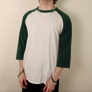 Sport-Tek 3/4 Sleeve Green shirt